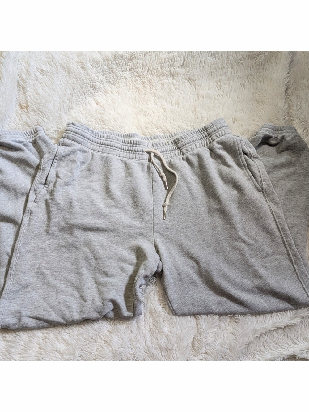 Aerie Light Gray Jogger Sweatpants Size Large